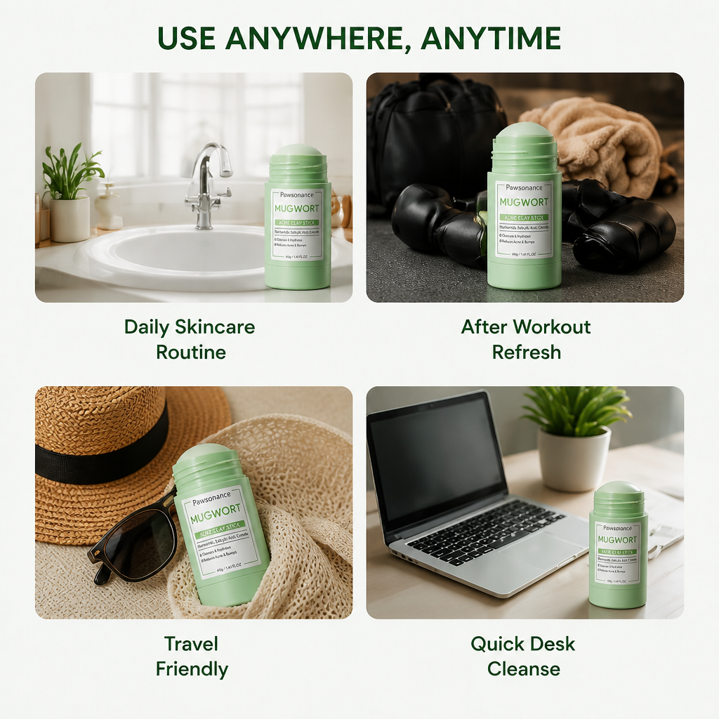 Pawsonance™ Clay Stick Collection 3 Masks for Every Skin Concern