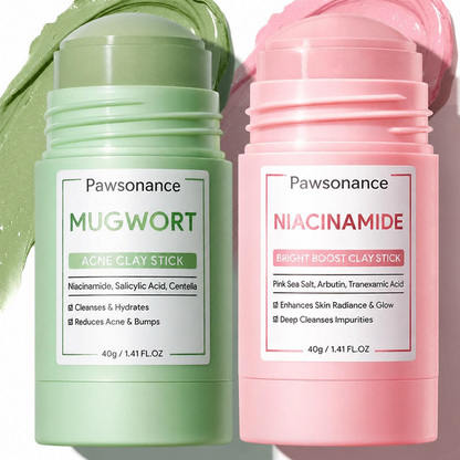 Pawsonance™ Clay Stick Collection 3 Masks for Every Skin Concern