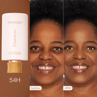 54H deep honey + brush